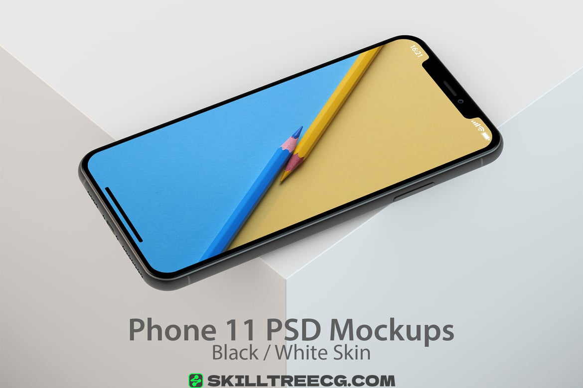 iPhone 11 PSD Mock-ups（444144）-技能树